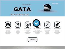 Tablet Screenshot of gataestudio.com